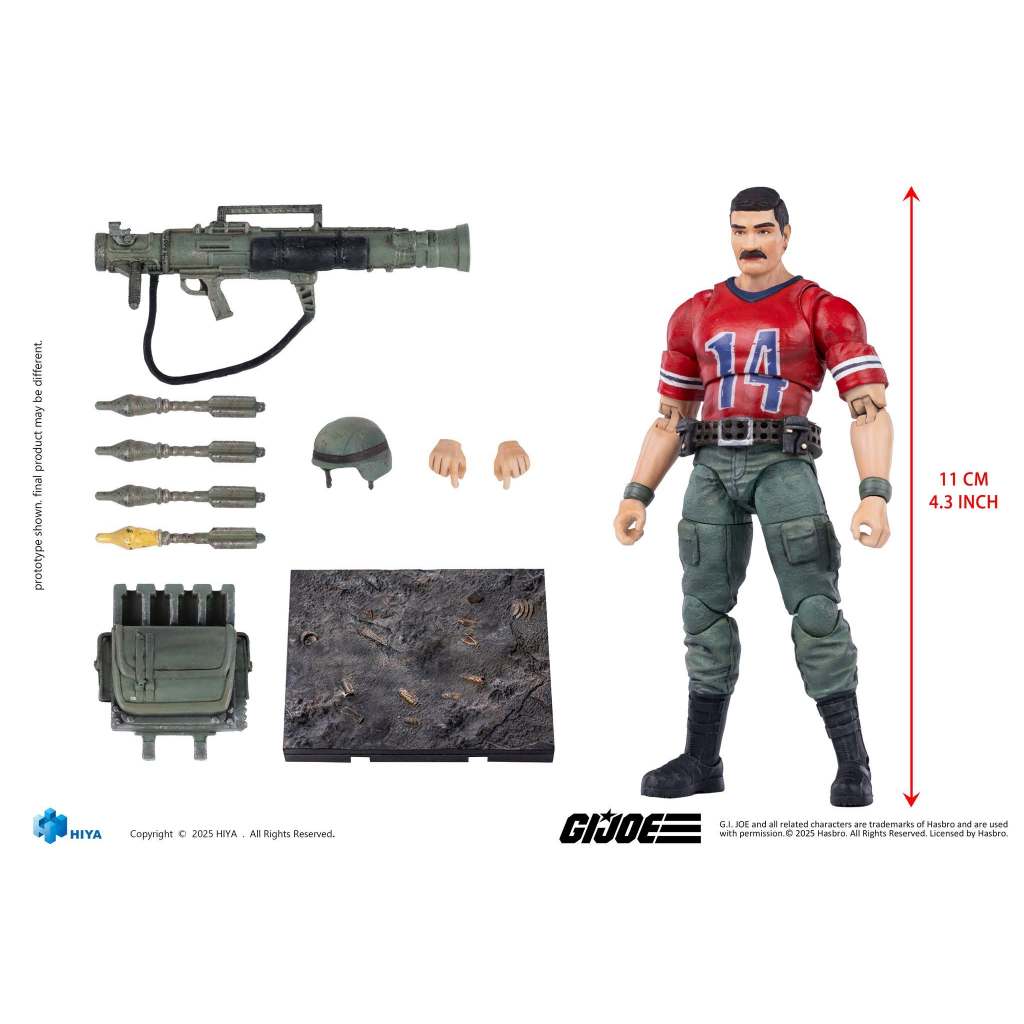 Hiya Toys 1/18 : G.I.Joe BAZOOKA EMG0357