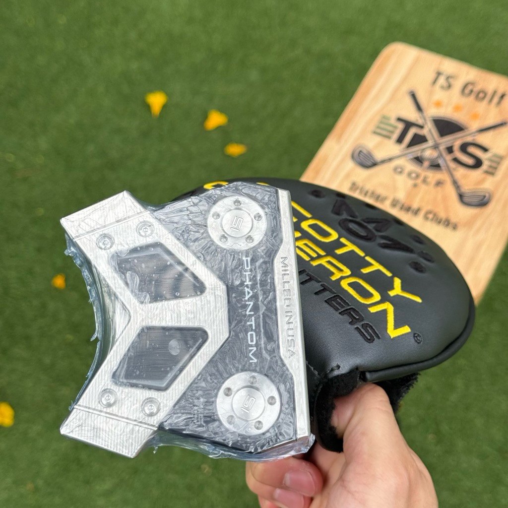 Putter Scotty Cameron ของใหม่ มือ1 Phantom 7.5,9.5,11.5, 34นิ้ว พร้อมโคเวอร์ [การันตีของแท้] พร้อมส่ง