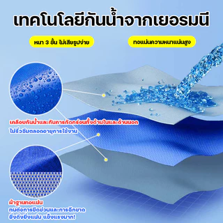 💧 กันน้ำ100% PVC ผ้าใบกันฝน ทนทาน 99 ปี ผ้าใบ หนาพิเศษเพิ่ม ผ้าใบกันแดดฝน ผ้ายางกันฝน กันฝน/กันแดด การชดเชยความเสียหาย