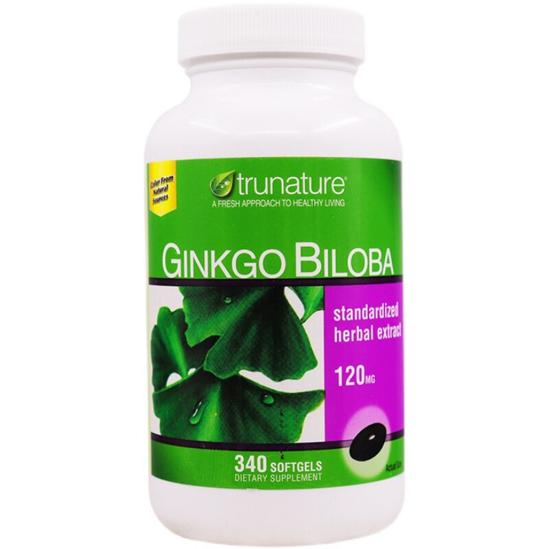 Trunature Ginkgo สมองและความจำ ขนาด 120 mg จำนวน 340 เม็ด