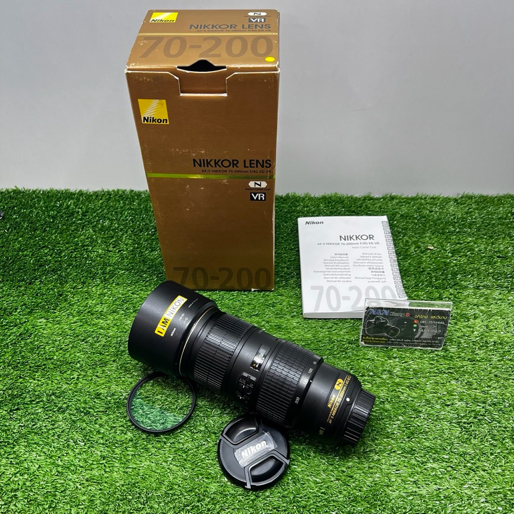 เลนส์ NIKON 70-200 F4VR NANO