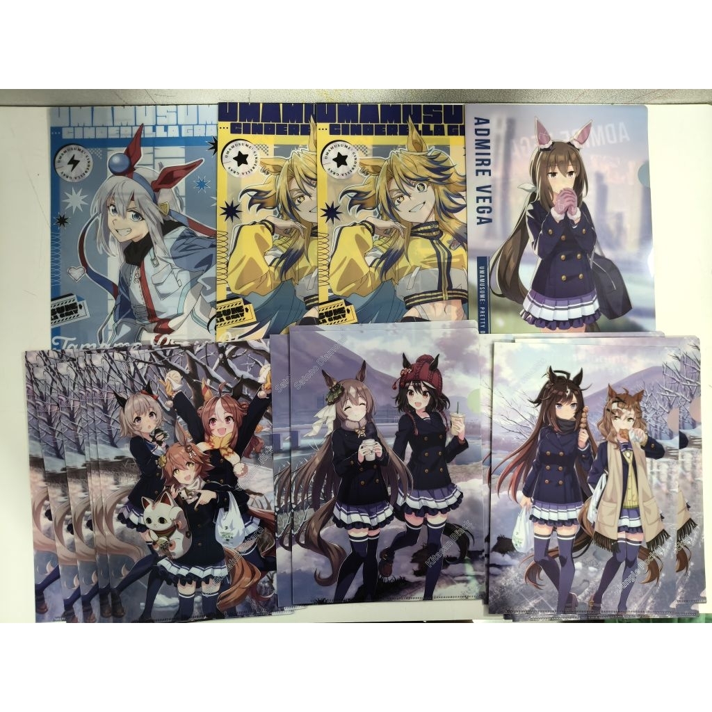 Umamusume Pretty Derby แฟ้มA4 ตัวละครสาวม้า ขายแยกแบบ ลิขสิทธิ์แท้ (Cygames, Inc.)