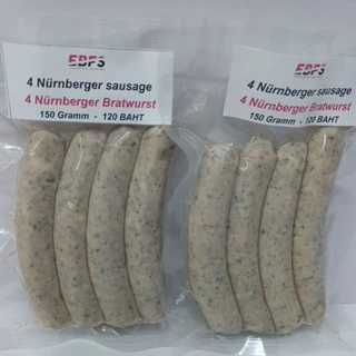Nürnberger 2 × 4 Stück 320 Gramm / Nürnberger Sausage 2 × 4 piece 320 gram