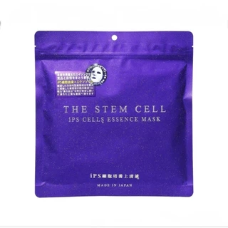 [แท้จากญี่ปุ่น!] The Stem Cell Face Mask มาส์กหน้าเต็มเซลล์ เติมความชุ่มชื้นให้ผิวแห้งกร้าน ผิวดูเรียบเนียนและกระจ่างใส