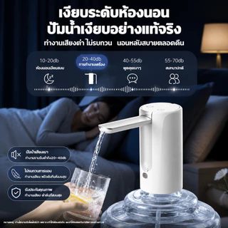 เครื่องกดน้ำ 30000mAh ที่กดน้ำ น้ำออกเร็ว พับเก็บได้ สุขอนามัยและสะอาด พร้อมสายUSB เครื่องกดน้ำอัตโนมัติ