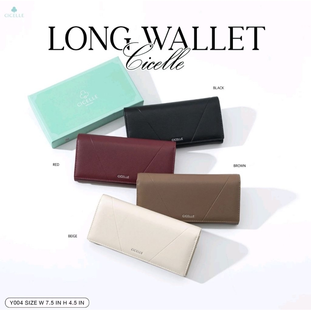 กระเป๋าสตางค์ Long Wallet CICELLE รหัส Y004