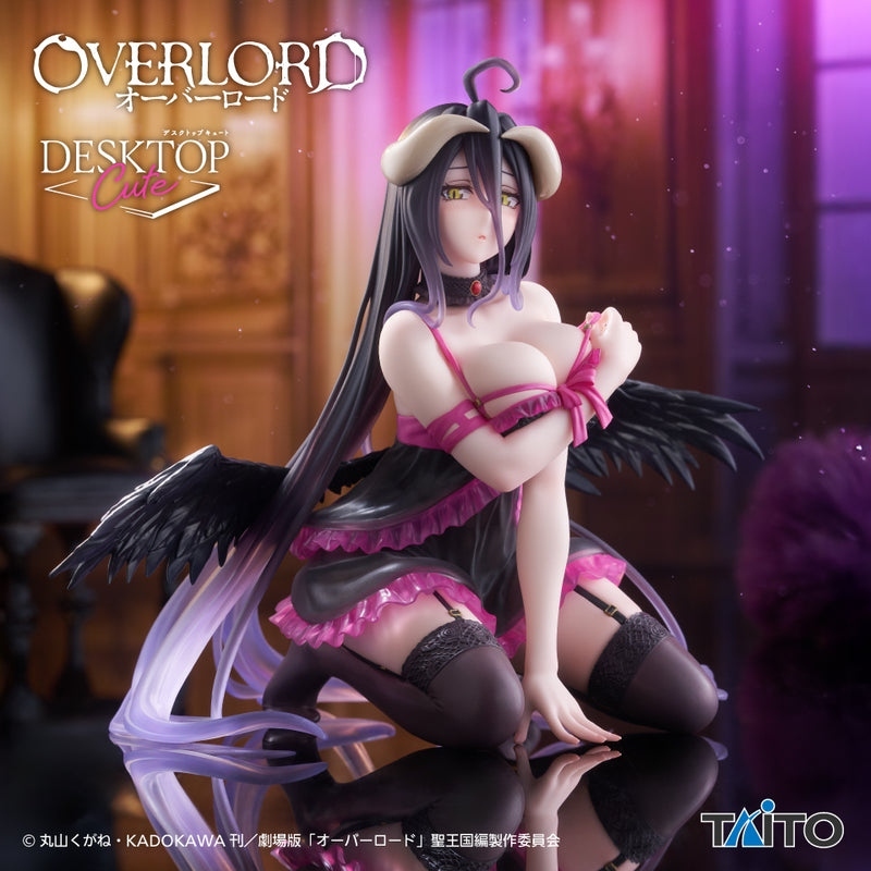 [ของแท้🇯🇵/พร้อมส่ง] Overlord Desktop Cute Albedo (Negligee Ver.) Figure