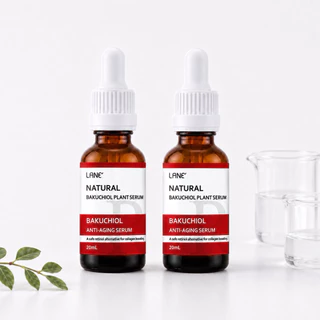 [ 2ขวด ] LANE’ Bakuchiol Serum 1% เรตินอลจากพืช เหมาะกับผิวแพ้ง่าย สกินบูธเตอร์คอลลาเจน 20ml.