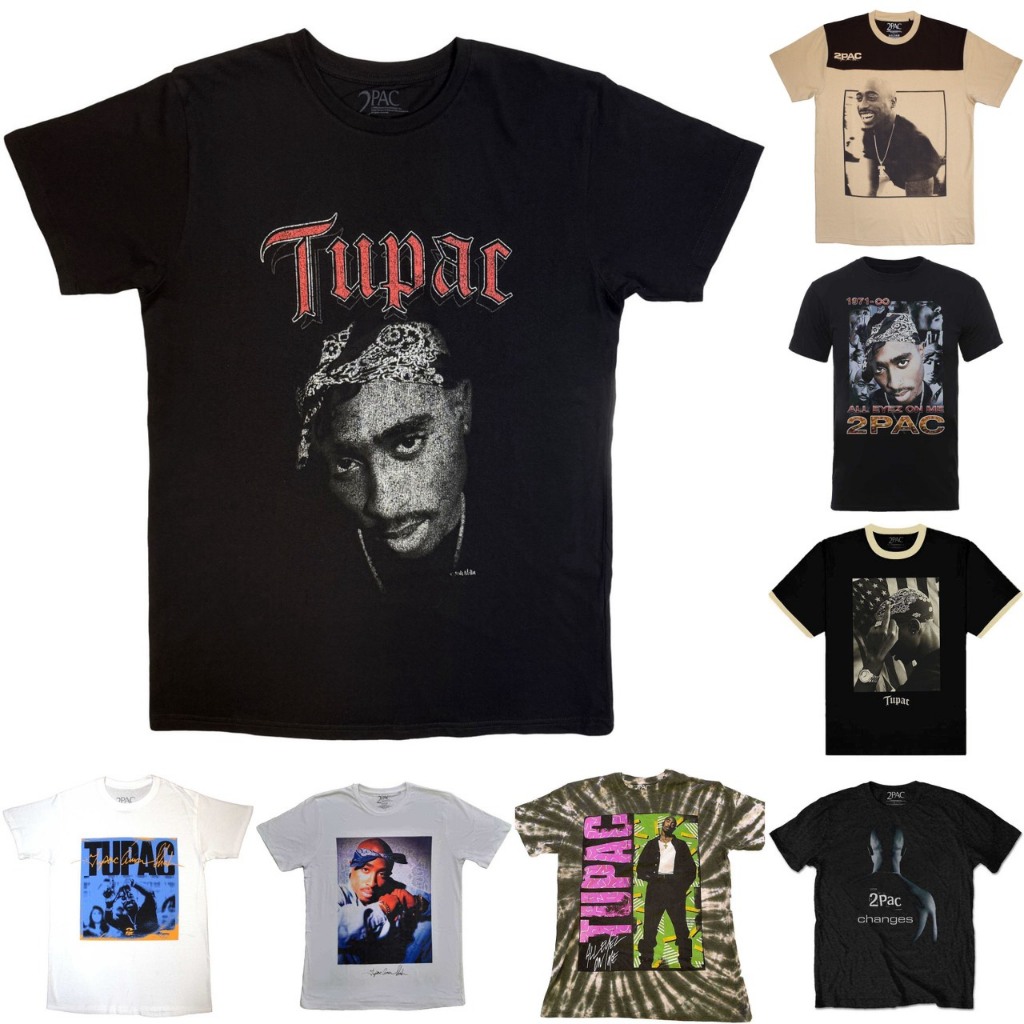 🇬🇧เปิด PREORDER เสื้อวง 2Pac - Tupac Shakur T-Shirt ลิขสิทธิ์ของแท้ UK 🤘🔥