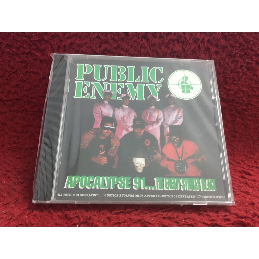 CD Public Enemy – Apocalypse 91... The Enemy Strikes Black สภาพตามปก B125-134