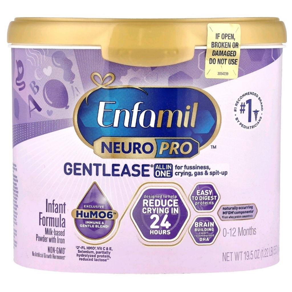 Enfamil, NeuroPro Gentlease, Infant Formula, 0-12 Months, 19.5 oz (553 g)