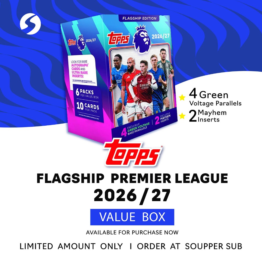 Topps Flagship Premier League 2026/27 Trading Cards - Value Box