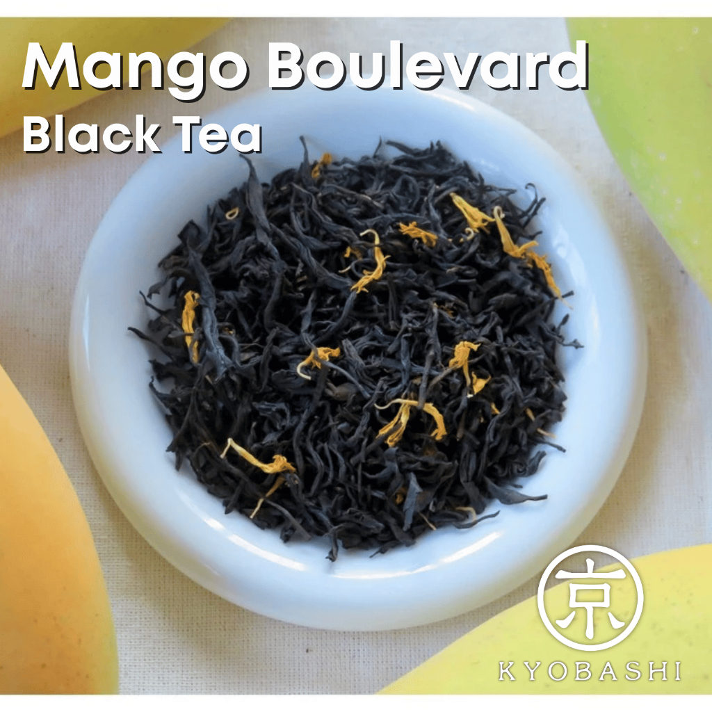 KYOBASHI - Mango Boulevard Black Tea ชาดำ รสนุ่มเบลนด์กับกลิ่นมะม่วงสุก