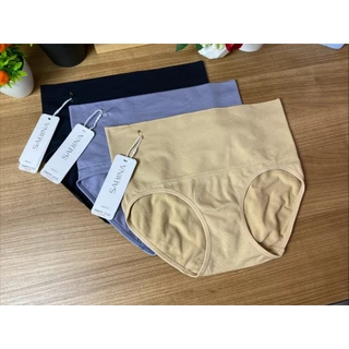 NUZ25028 - SABINA Panty Zone กางเกงชั้นในผ้าทอ ทรงเอวสูง สะโพก 33 - 41นิ้ว มีความยืดหยุ่นสูง นุ่มลื่น เย็น สวมใส่สบาย