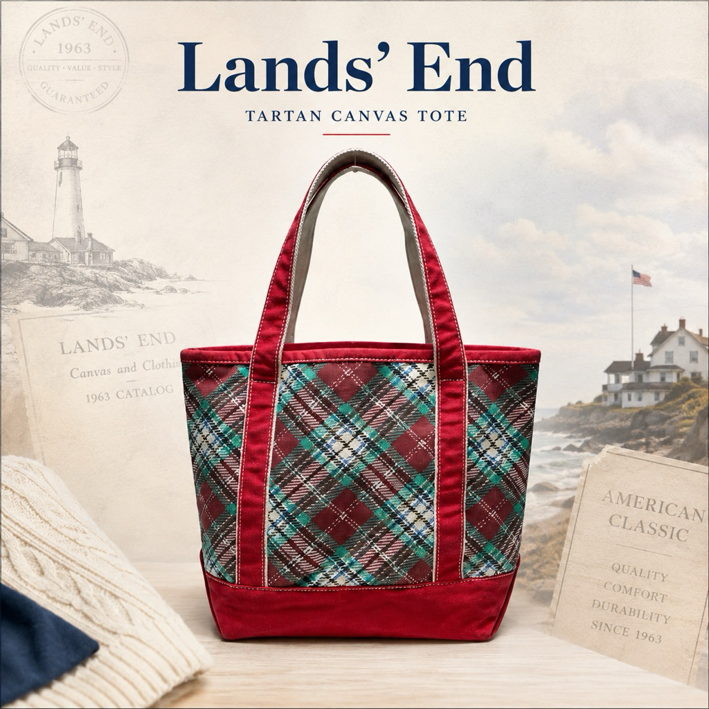 Lands' End Tote Bag Canvas