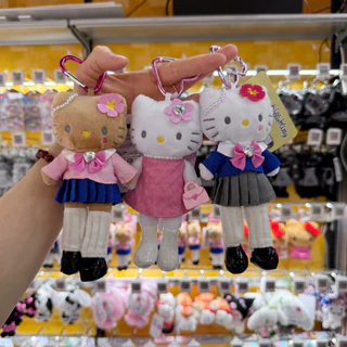 ส่งจากไทย💕Sanrio ซานริโอ้ พวงกุญแจ จี้ตุ๊กตาปุ่มรัก ขนาดเล็ก พวงกุญแจห้อยกระเป๋า น่ารัก เหมาะเป็นของขวัญและตกแต่งกระเป๋า