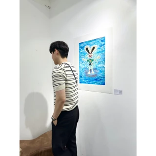 SEOULSHIRTS เสื้อคอปกแขนสั้น ลายริ้ว ไม่มีกระดุม ผ้าหนาไม่บาง ใส่สบาย งานดี สไตล์เกาหลี C37