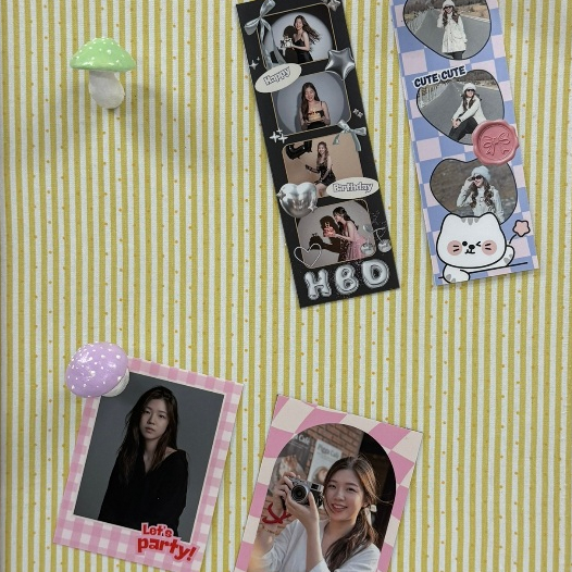 สายเกาหลี/มินิมอล: Photo Magnet & Photo Print รูปถ่ายอัดพรีเมียม / แม็กเน็ตติดตู้เย็นสไตล์ Photoboot