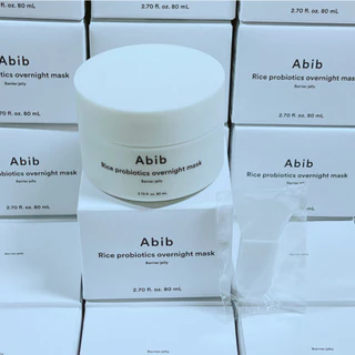 (🌼แท้ / พร้อมส่ง🌼) Abib Rice Probiotics Overnight Mask Barrier Jelly 80 ml.