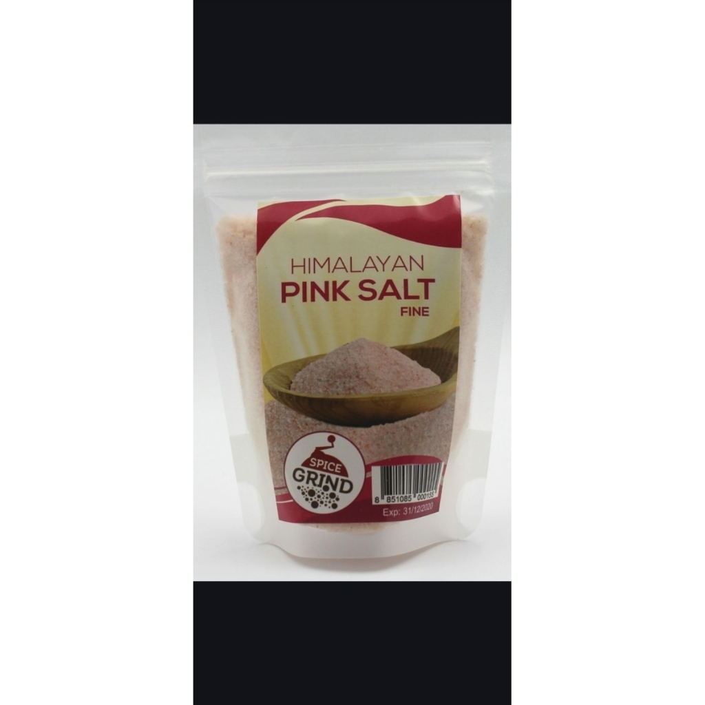Himalayan pink salt zip-lock bag, 150 grams refill.