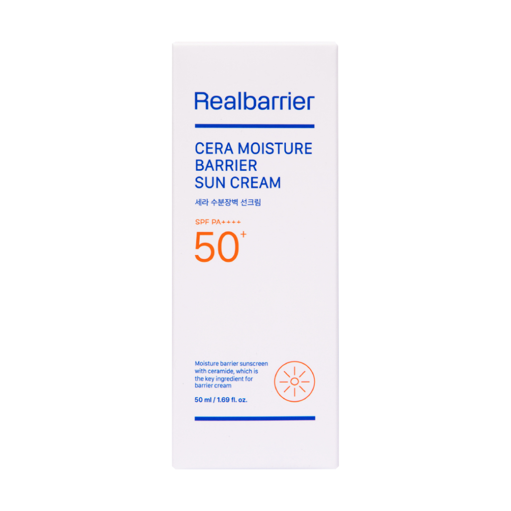 Real Barrier كريم واقٍ Cera Moisture Barrier Sun ‏SPF50+ — صورة 4