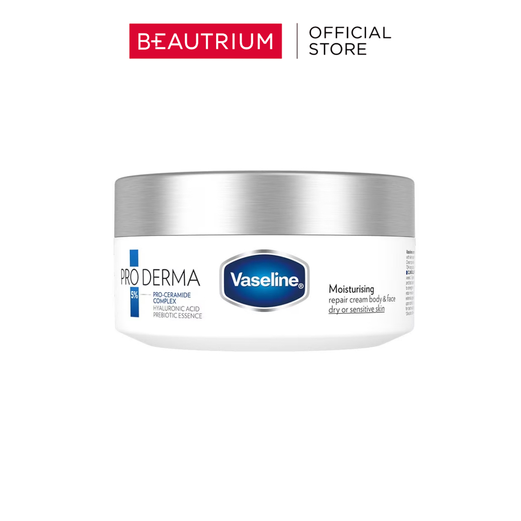 VASELINE Pro Derma Moisturising Repair Cream Body & Face 190g