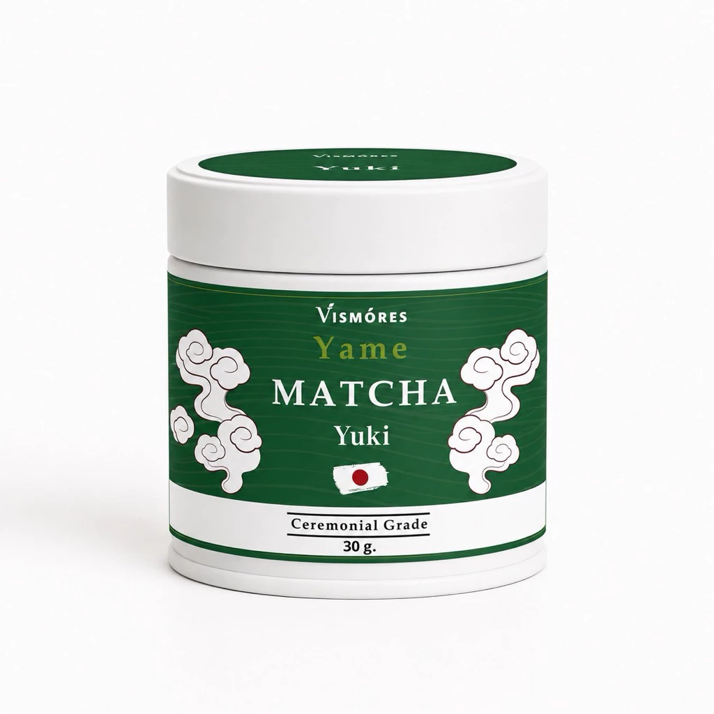 Yame Matcha Ceremonial Grade Vismores มัทฉะเกรดพิธีการ Yuki 30 g.