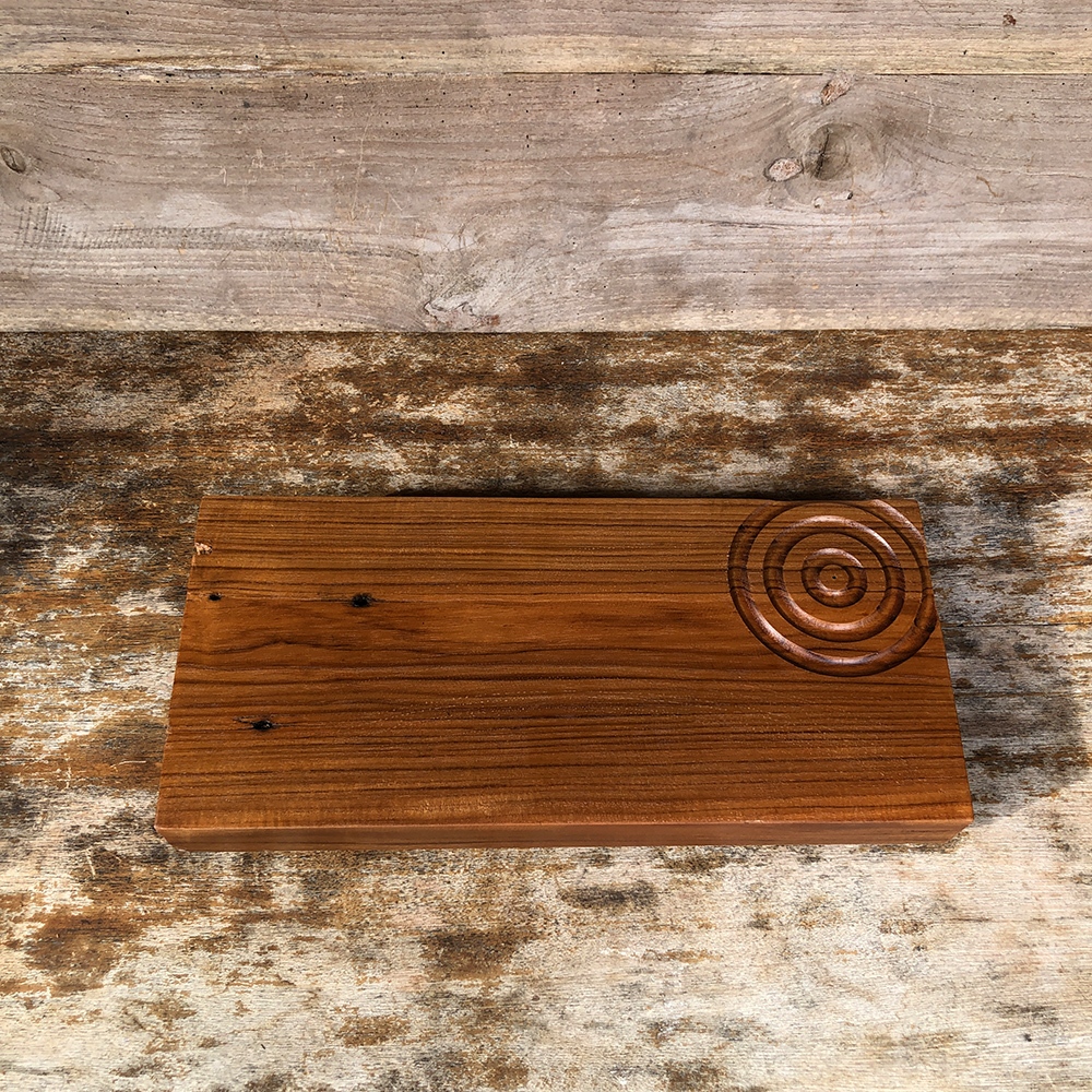แท่นวางของไม้สักWood Block Stand