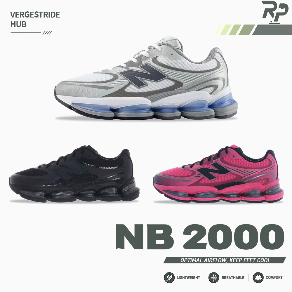 🌏 100% สินค้าแท้👟 NB 2000 รองเท้ากีฬาสำหรับชายหญิง