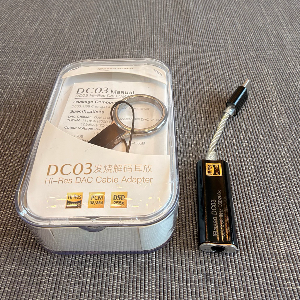 iBasso DC03 Hi-res Dac Cable Adapter