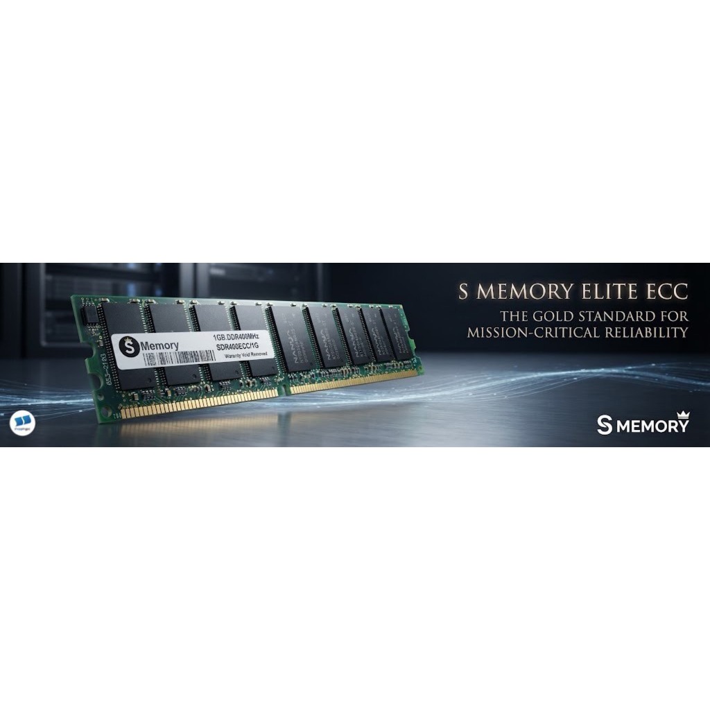 RAM S Memory DDR400 1GB ECC (SDR400ECC/1G) Stock