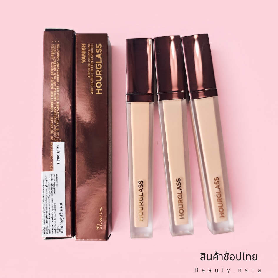 เหลือ 1,380 [เก็บโค้ดหน้าร้าน] ช้อปไทย Hourglass Vanish Airbrush Concealer