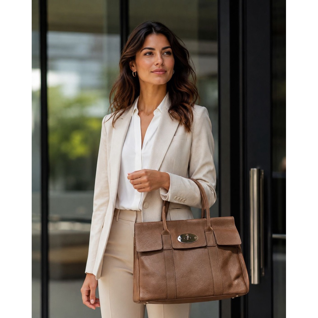 Mulberry Bayswater สีน้ำตาล (มาแต่ตัวกระเป๋า)