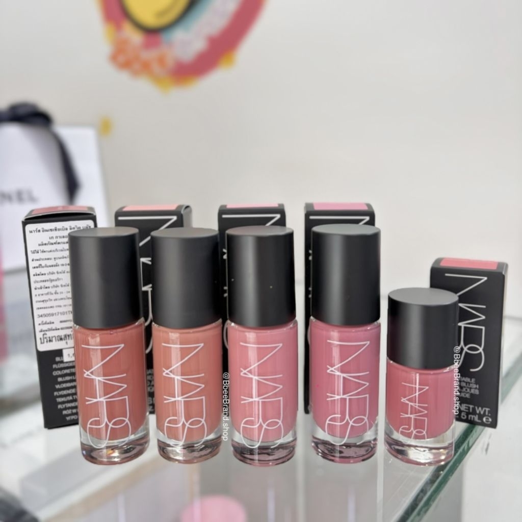 รุ่นใหม่/ป้ายไทย2026| Nars Insatiable liquid Blush บลัชออนเนื้อลิควิดรุ่นใหม่ที่โดดเด่นด้วยเม็ดสีสดชัด ติดทนนาน