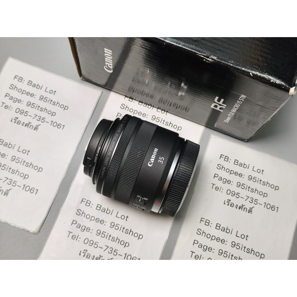 Canon 35mm f1.8 STM
อดีตประกันร้าน


