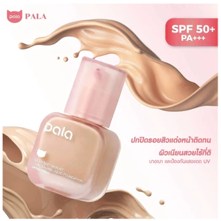 Pala รองพื้น กันน้ำ ปกปิด Silky Soft Skin-fit Concealing Liquid Foundation SPF50+PA+++