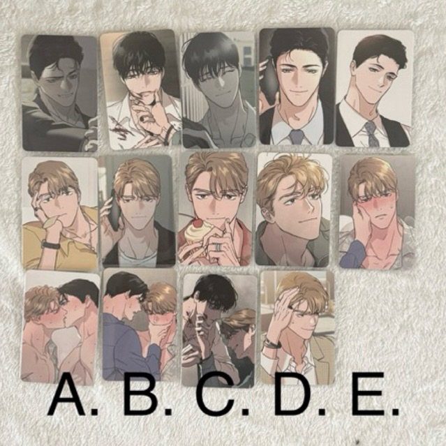 พร้อมส่ง การ์ด Photocard bad apple manhwa