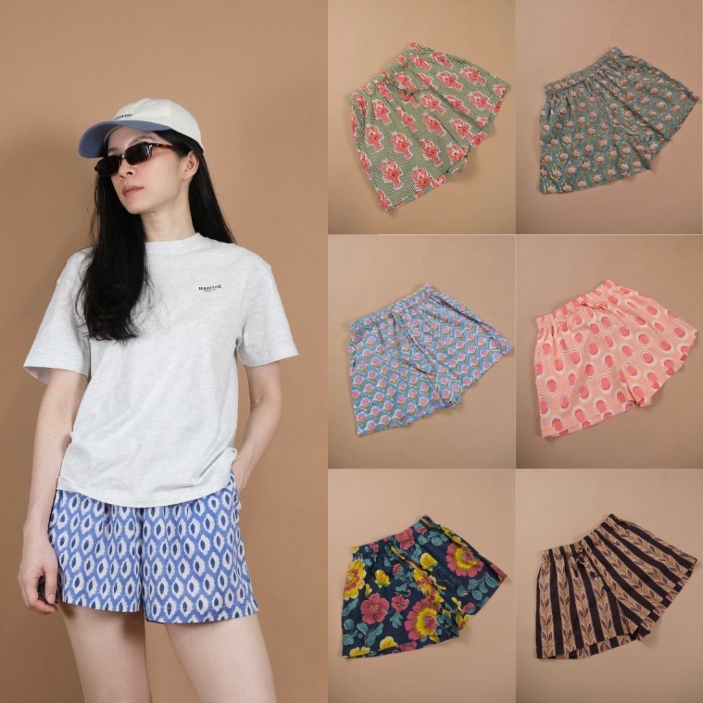 Chuenmuen Indian Cotton Shorts