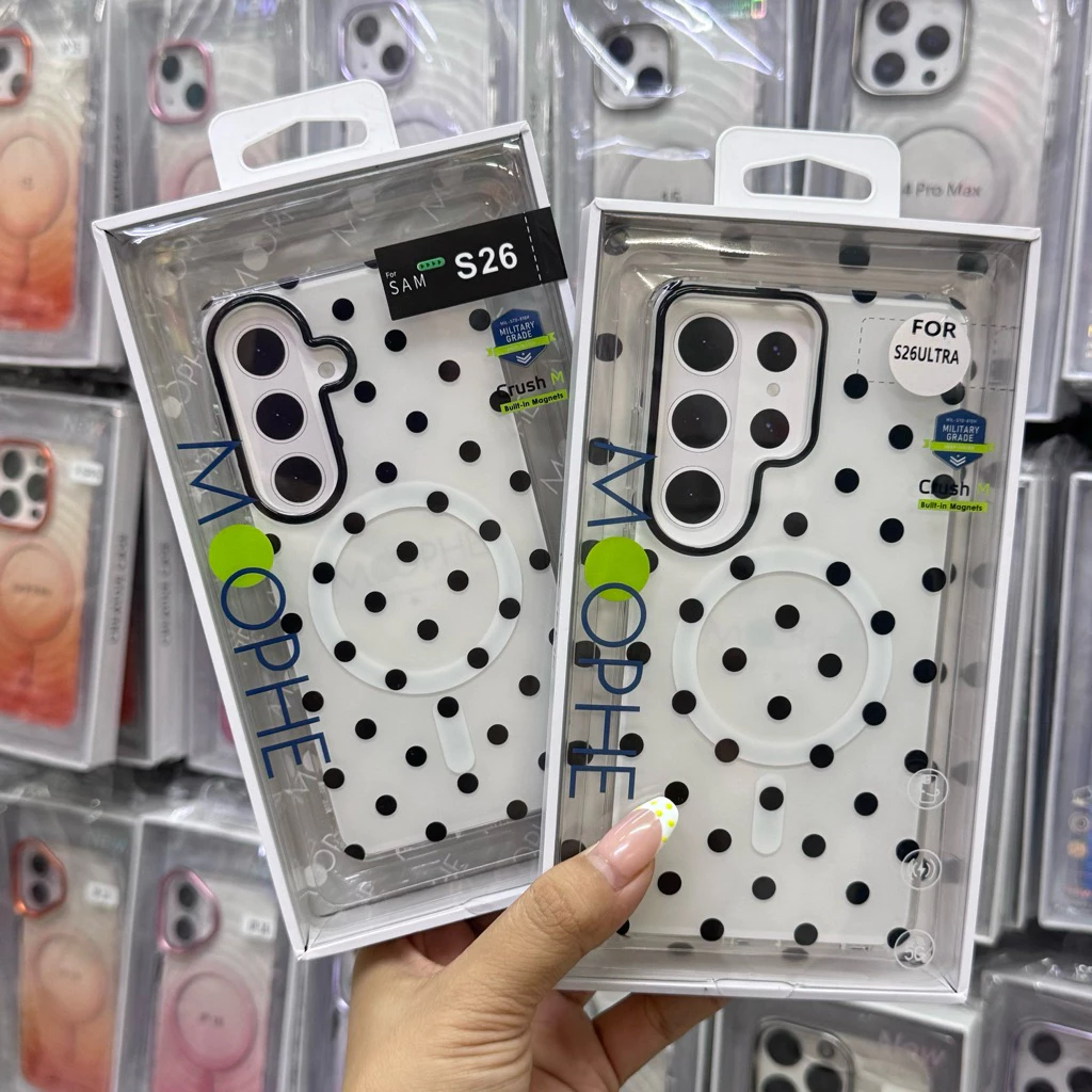เคสMOPHE เคสแม่เหล็กชาร์จ ลายมาใหม่ สำหรับรุ่นS25UItra S24UItra S25Fe สินค้าพร้อมส่ง