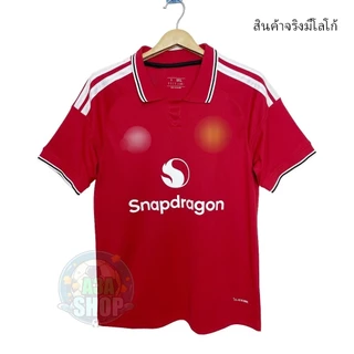 ใหม่เสื้อบอล llมน-ยุ สีแดงคอปก2026/27 ถ่ายจากสินค้าจริงเกรดแฟนบอลAAA