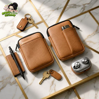 👑 กระเป๋ายาสูบ ใส่ยาเส้น ใส่เหรียญ ทรงเหลี่ยม 👛 พร้อมช่องใส่ไฟแช็ค