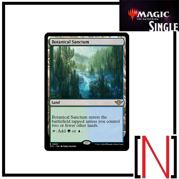 [MTG][Single][OTJ] Botanical Sanctum ระดับ Rare [ภาษาอังกฤษ]