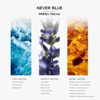 LAB PARFUMO Never Blue น้ำหอมผู้ชาย กลิ่นสดชื่น อะโรมาติก [น้ำหอมแบรนด์ไทย ติดทนนาน]