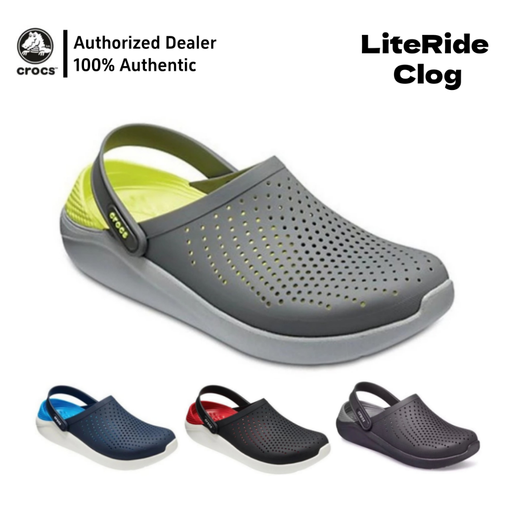 【🔥🔥🔥ของแท้ 100%】CROCS Literide 360 Clog รองเท้าลำลองผู้ใหญ่ Unisex sandals รองเท้าชายหาดแฟชั่น
