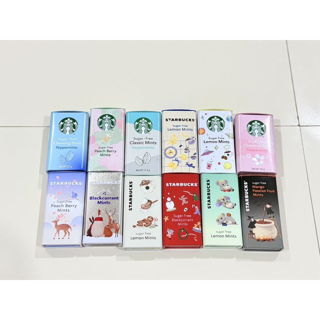 Starbucks กล่องลูกอม ( กล่องเปล่า )