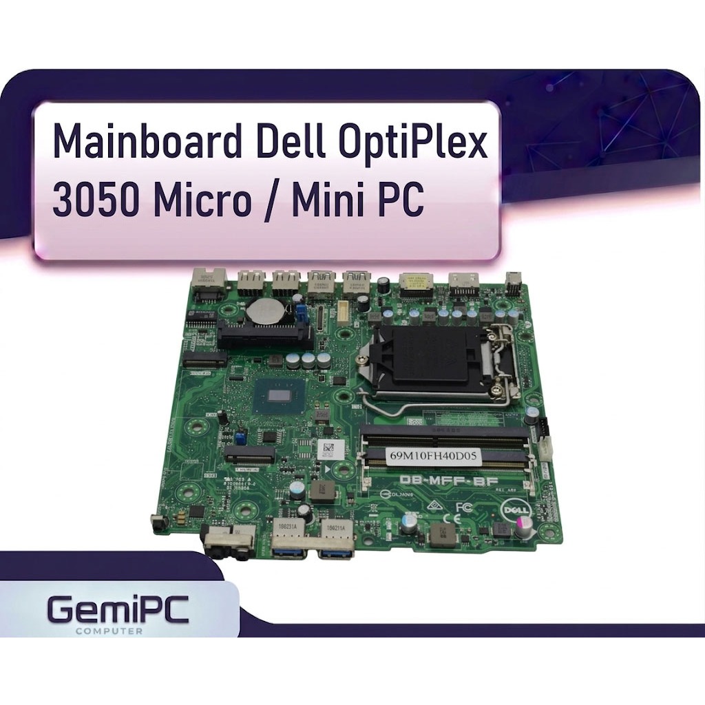 ✔️Dell เมนบอร์ด Mainboard Dell OptiPlex 3050 Micro / Mini PC (มือสอง อะไหล่แท้)