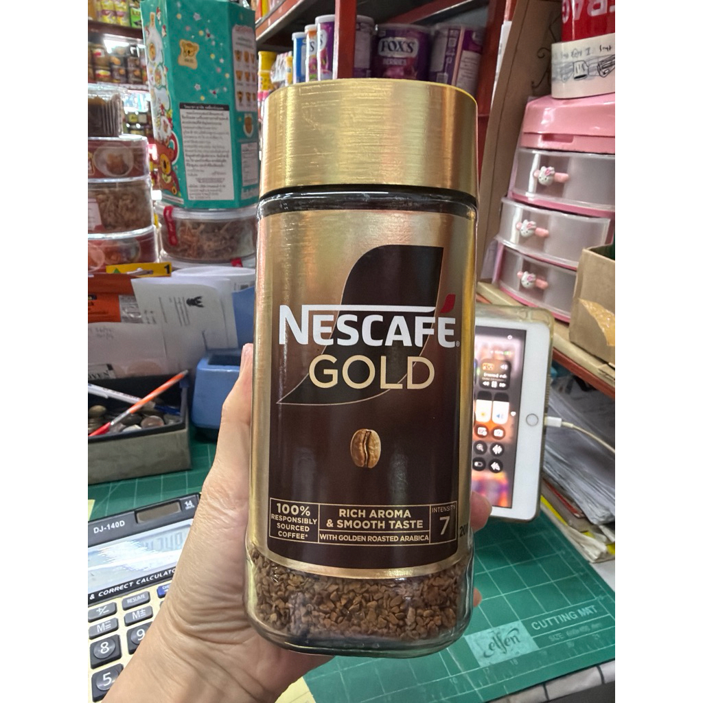 Nescafe Gold โฉมใหม่ล่าสุด มีแบบ ผลิตโปรแลนด์ ค่า