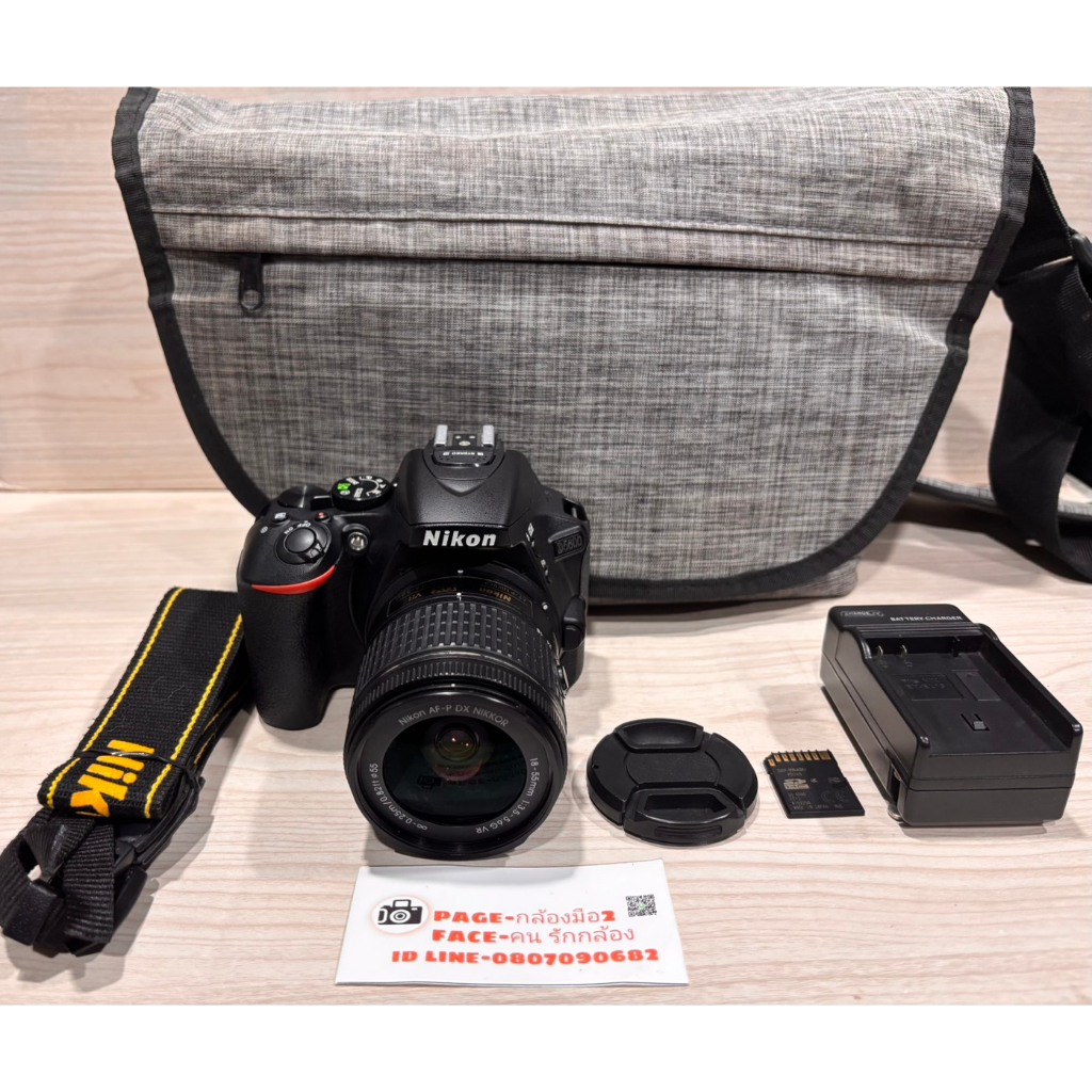 Nikon D5600 DSLR กล้องดิจิตอล APS-C CMOS 24.16MP