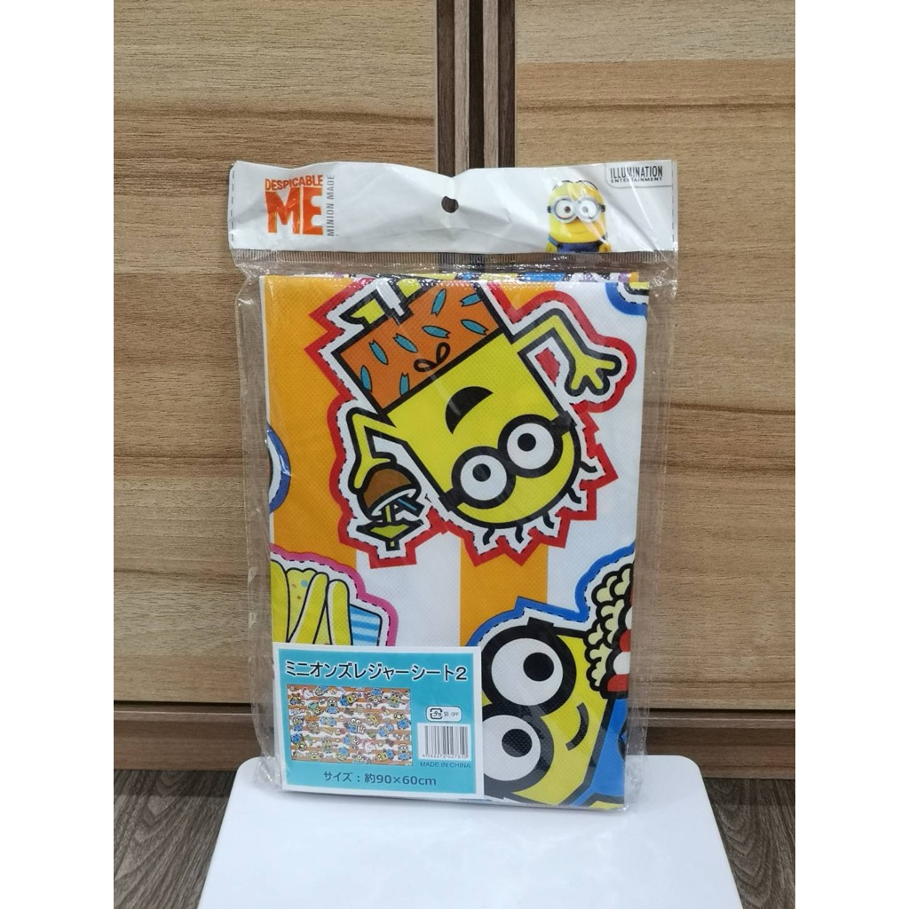 เสื่ออเนกประสงค์ Minions (Despicable Me) ลายการ์ตูนจากญี่ปุ่น ขนาด 90 x 60 ซม.