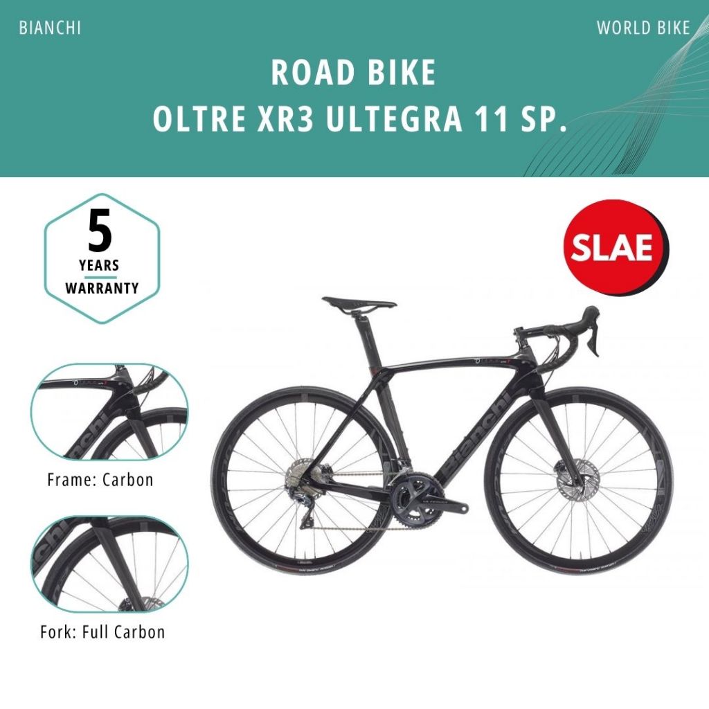 จักรยานเสือหมอบ Bianchi รุ่น Oltre XR3 Ultegra 11Speed.